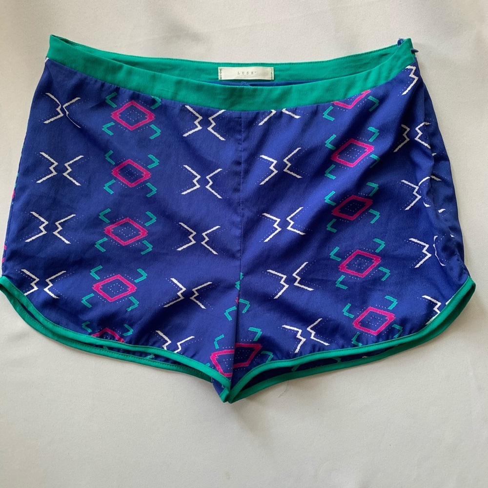 LUSH Funky Print Shorts